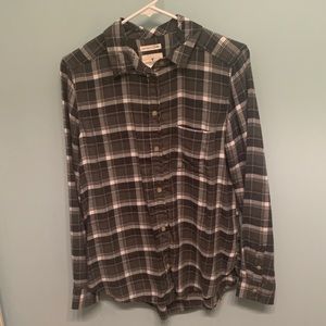 Boyfriend Button Down American Eagle Flannel NWOT